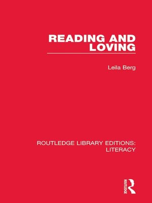 cover image of Reading and Loving